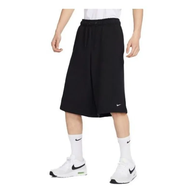Nike CIRCA French Terry Shorts 'Black' FB2816-010 sold by KicksCrew