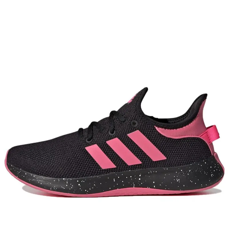 (WMNS) Adidas Cloudfoam Pure 'Black Lucid Pink' IG7380 sold by KicksCrew