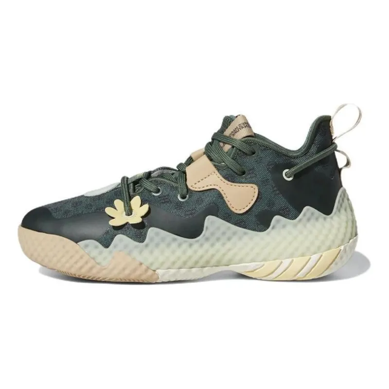 (GS) Adidas Harden Vol. 6 'Green Oxide Monogram' GV7058 sold by KicksCrew