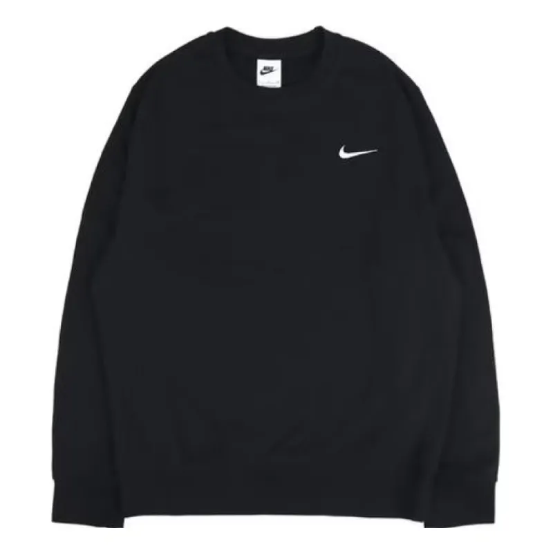 Nike Club Training Crew Sweatshirt 'Black' CJ1614-010 sold by KicksCrew