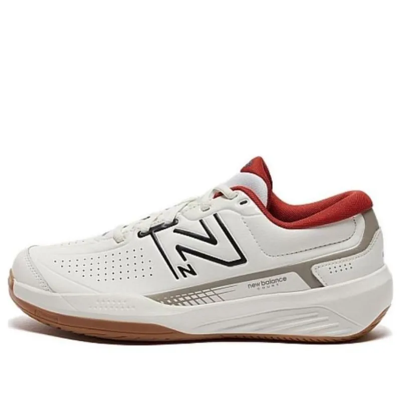 New Balance 696 v5 Low Shoes 'White Red' MCH696D5 sold by KicksCrew
