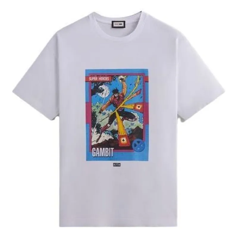 KITH For X-Men Gambit Card Vintage Tee 'White' KHM031347-101 sold by KicksCrew