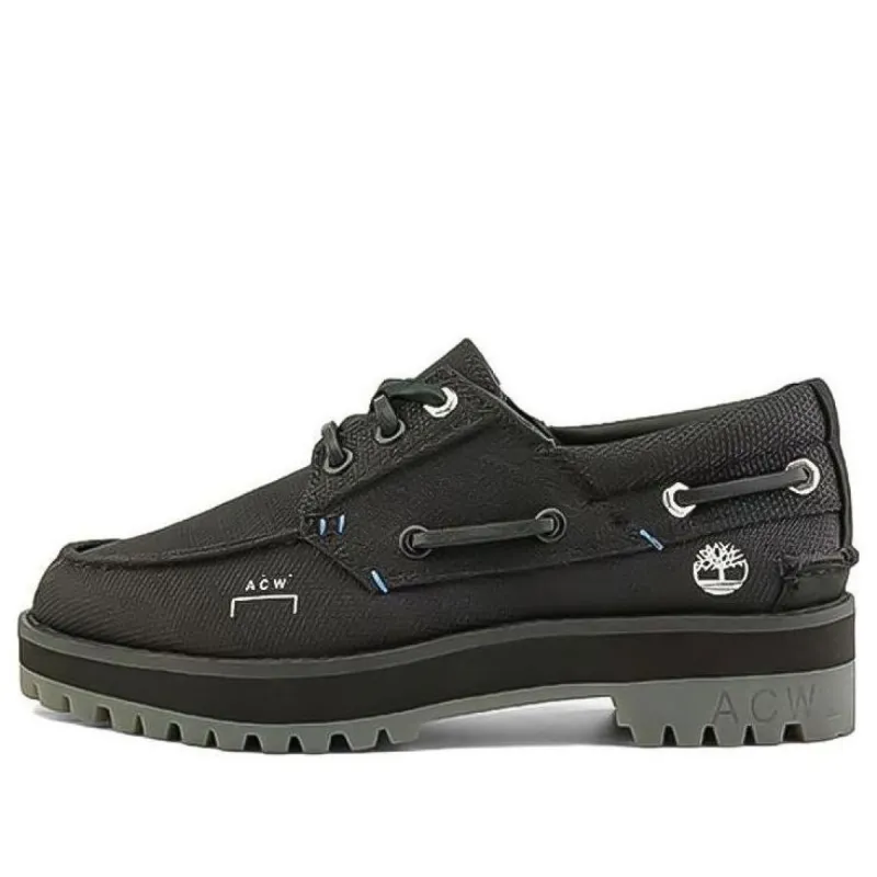 (WMNS) Timberland x A-COLD-WALL 3 Eye Lug Boat Shoe 'Black' A66XFW sold by KicksCrew