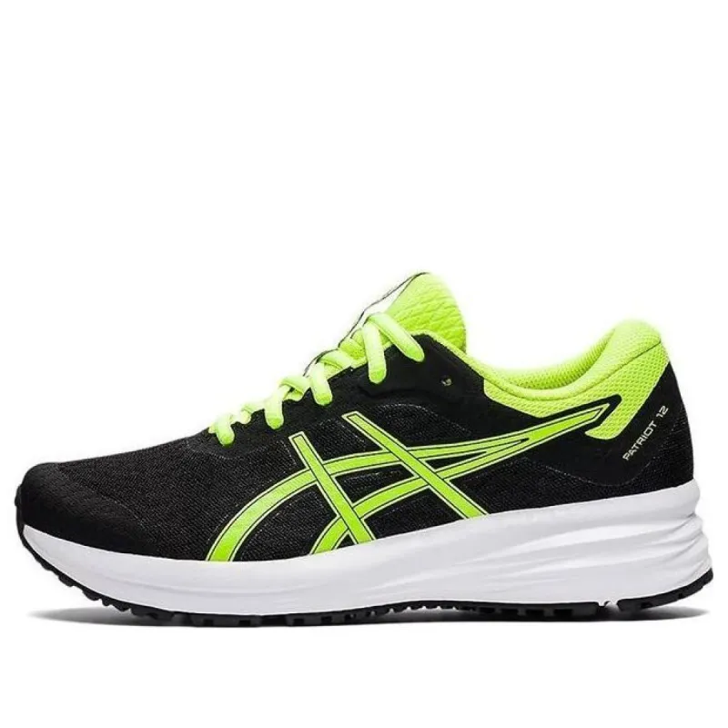 (GS) ASICS Patriot 12 'Black Hazard Green' 1014A139-011 sold by KicksCrew