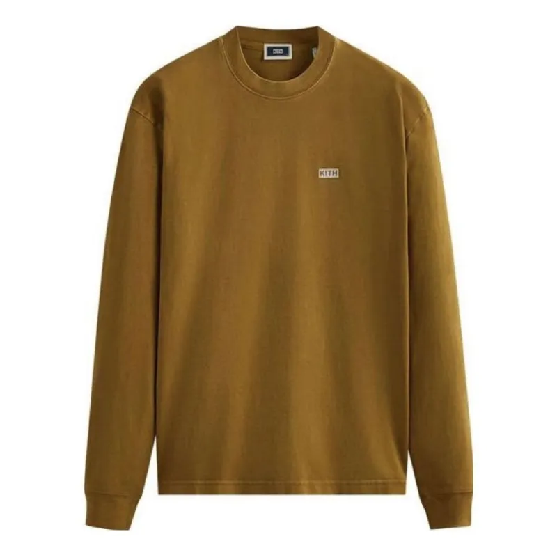 KITH Long-Sleeve Lax Tee 'Karat' KHM030632-711 sold by KicksCrew