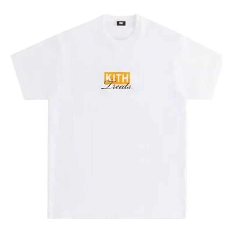 KITH Treats Paris Caf Box logo Tee 'White' KHT030086-101 sold by KicksCrew