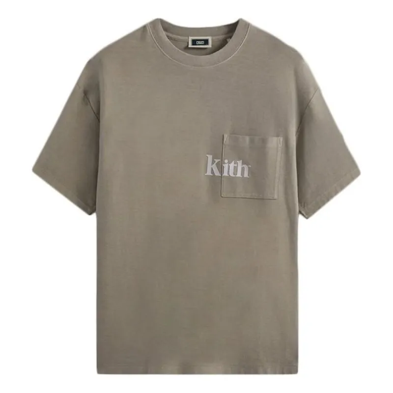 KITH Quinn Tee 'Pyrite' KHM030453-240 sold by KicksCrew
