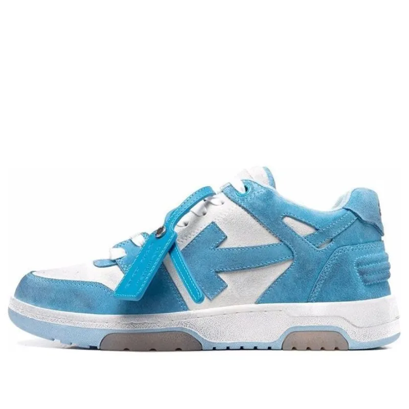 Off-White Out Of Office Low-Top Sneaker 'Blue White' OMIA189S22LEA0080140 sold by KicksCrew