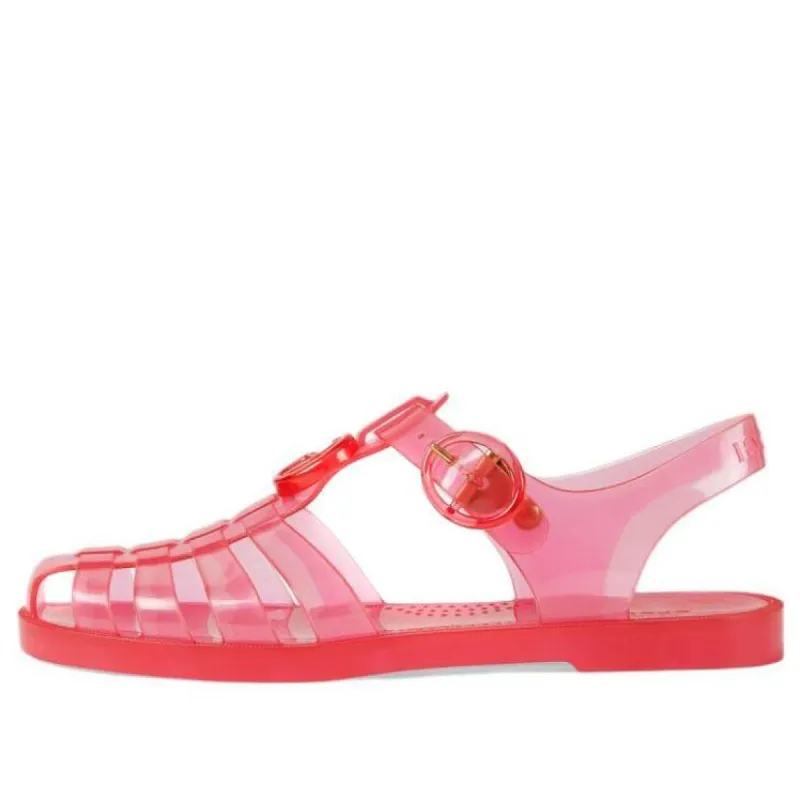 (WMNS) GUCCI GG Fisherman Sandal 'Deep Coral' 676970-JFM00-6656 sold by KicksCrew