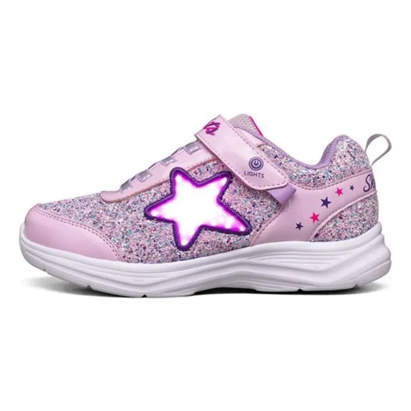 (GS) Skechers Glimmer Kicks 'Purple' 302310L-PKLV sold by KicksCrew