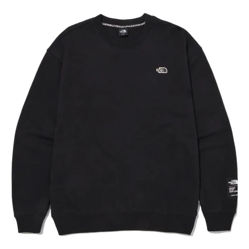 THE NORTH FACE Essential SS22 Logo Sweater 'Black' NM5MN00A sold by KicksCrew