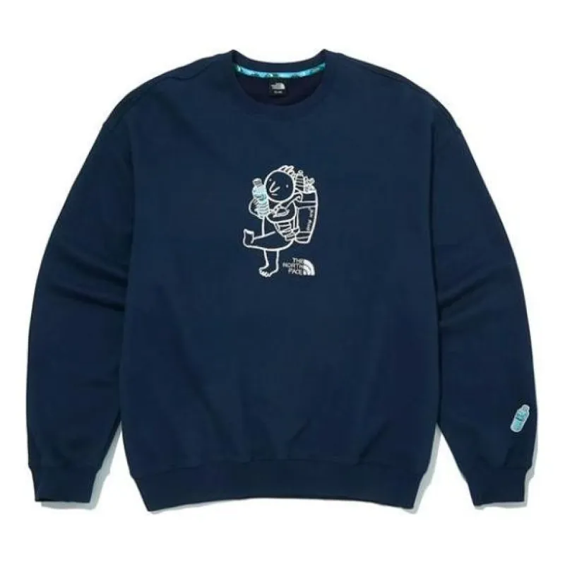 THE NORTH FACE Eco Sweater 'Navy' NM5MM07A sold by KicksCrew