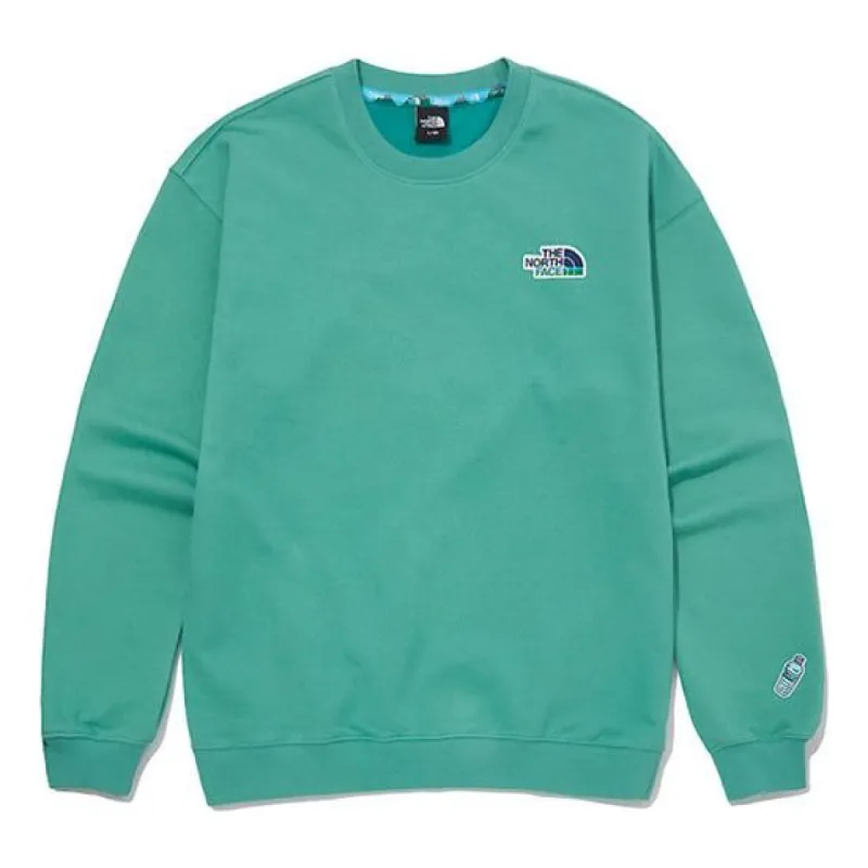 THE NORTH FACE Essential Sweater 'Teal' NM5MM04C sold by KicksCrew