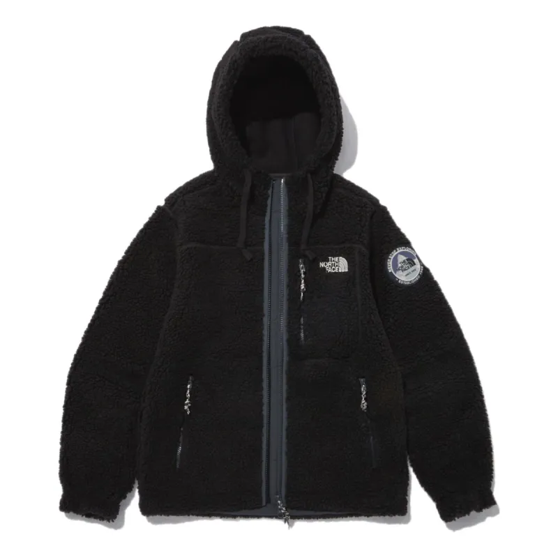 THE NORTH FACE Fleece Hoodie Jacket 'Black' NJ4FN57B sold by KicksCrew