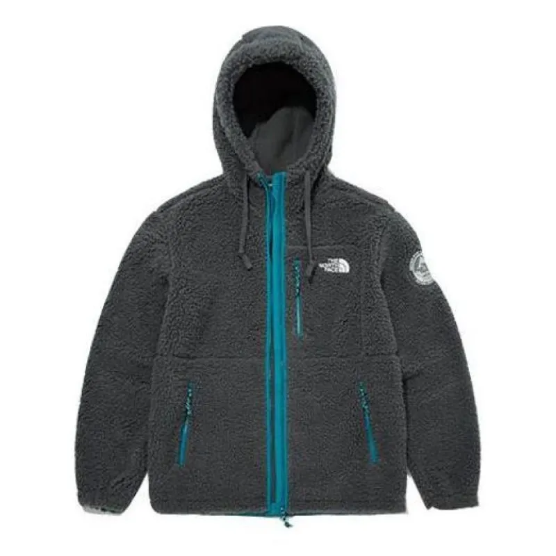 THE NORTH FACE Fleece Hoodie Jacket 'Grey' NJ4FM57D sold by KicksCrew