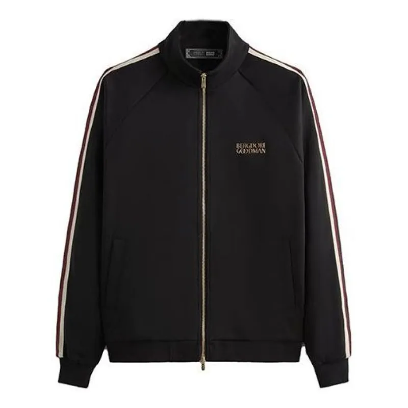 KITH For Bergdorf Goodman Clifton Track Jacket 'Black' KHM010406-001 sold by KicksCrew