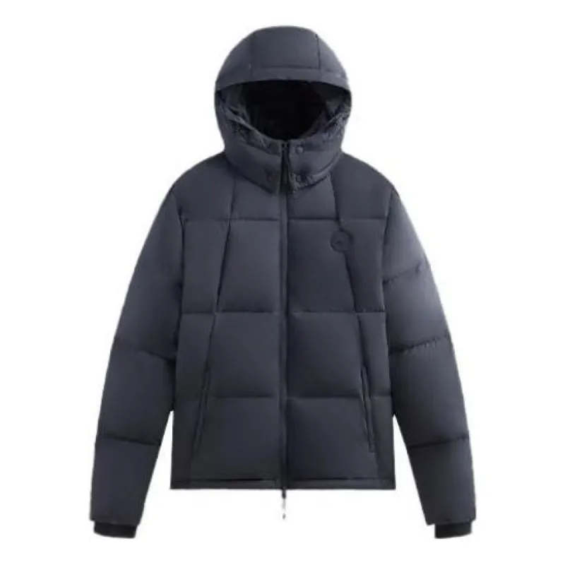 KITH Wrinkle Nylon Midi Puffer 'Torpedo' KHM010393-402 sold by KicksCrew