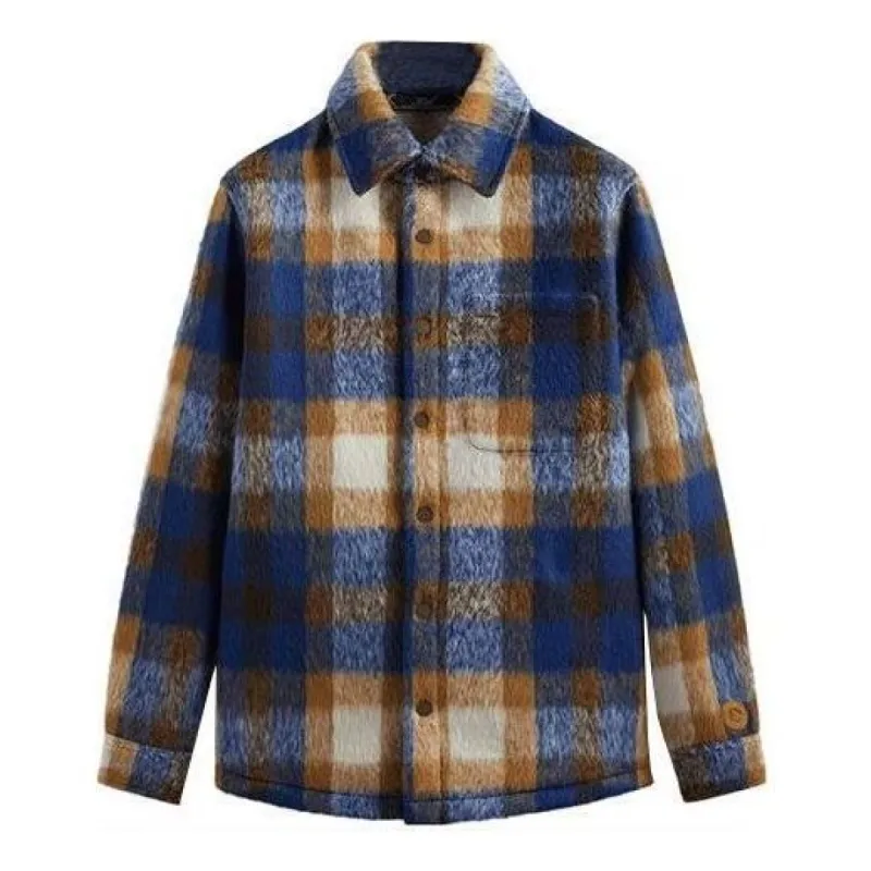 KITH Check Sheridan Shirt Jacket 'Equilibrium' KHM010383-483 sold by KicksCrew