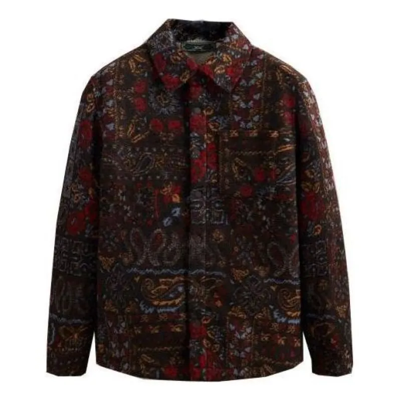 KITH Paisley Sheridan Shirt Jacket 'Kindling' KHM010382-211 sold by KicksCrew