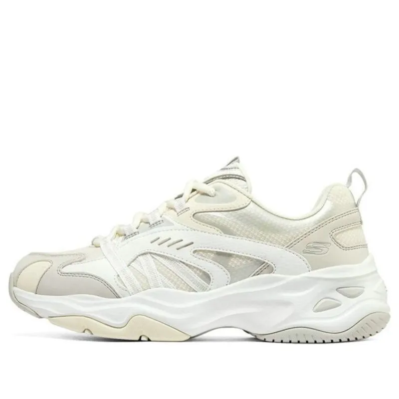 (WMNS) Skechers DLITES 4.0 'White Grey' 896080-WGY sold by KicksCrew