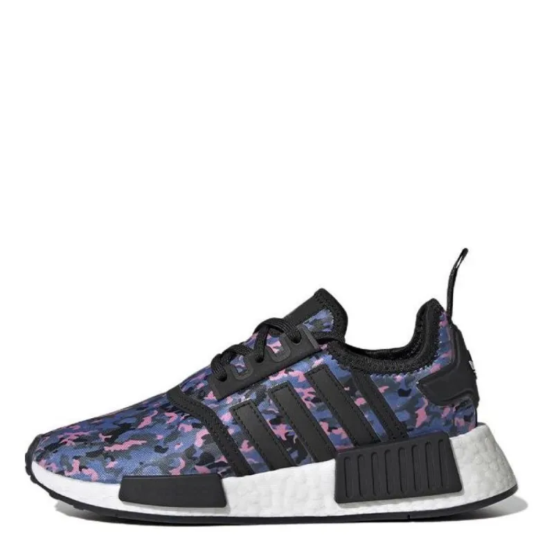 (GS) Adidas NMD_R1 'Blue & Pink Camo' HQ6183 sold by KicksCrew