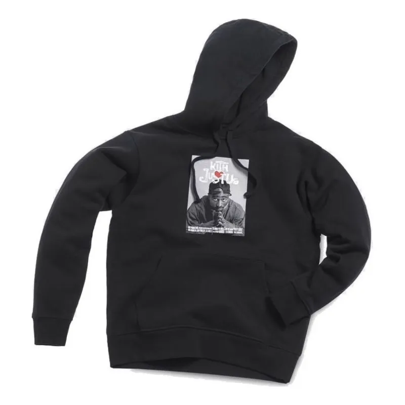KITH x Poetic Justice Hoodie 'Black' KH-FW18-012 sold by KicksCrew