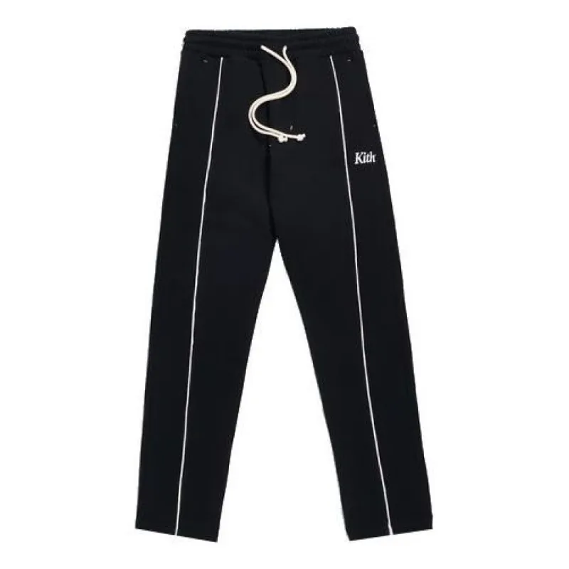 KITH Williams Contrast Sweatpants 'Navy' KH6282-100 sold by KicksCrew