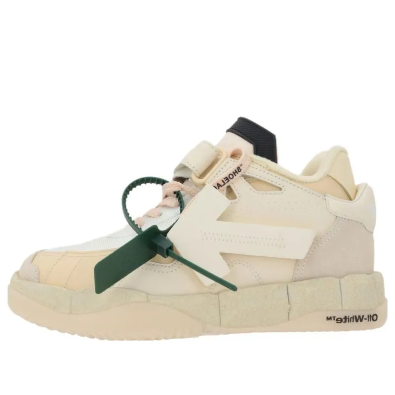 (WMNS) Off-White Puzzle Couture Low-Top Sneakers 'White' OWIA274S23LEA0010301 sold by KicksCrew