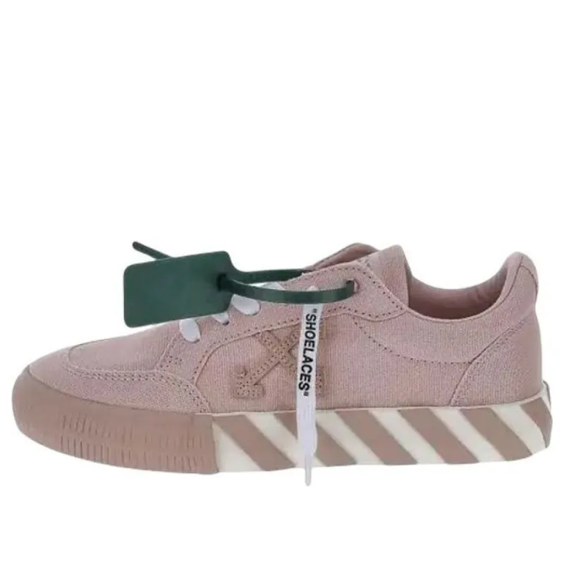 (WMNS) Off-White Vulc Low Canvas Sneaker 'Pink Orange' OWIA272F22FAB0013030 sold by KicksCrew