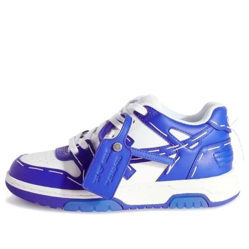 (WMNS) Off-White Out Of Office Sartorial Stitching 'Blue White' OWIA259S23LEA0100148 sold by KicksCrew