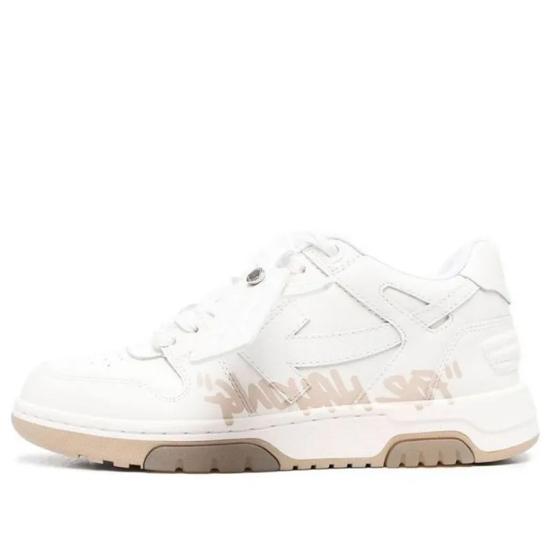 (WMNS) Off-White Out Of Office Low-Top Sneaker 'White Beige' OWIA259S23LEA0030117 sold by KicksCrew
