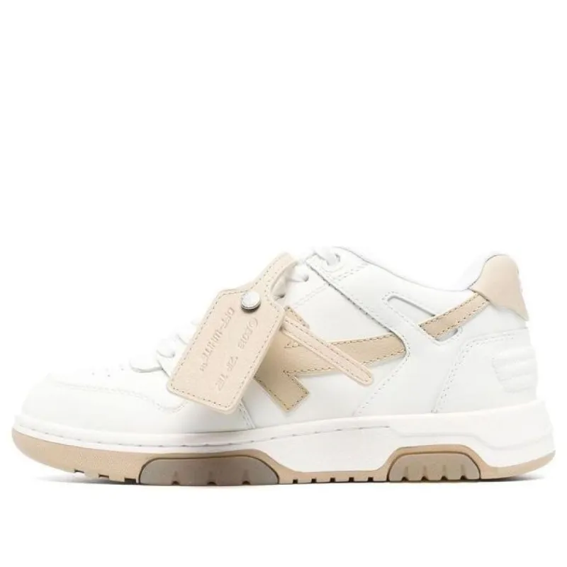 (WMNS) Off-White Out Of Office Low-Top Sneaker 'White Beige' OWIA259S23LEA0010117 sold by KicksCrew