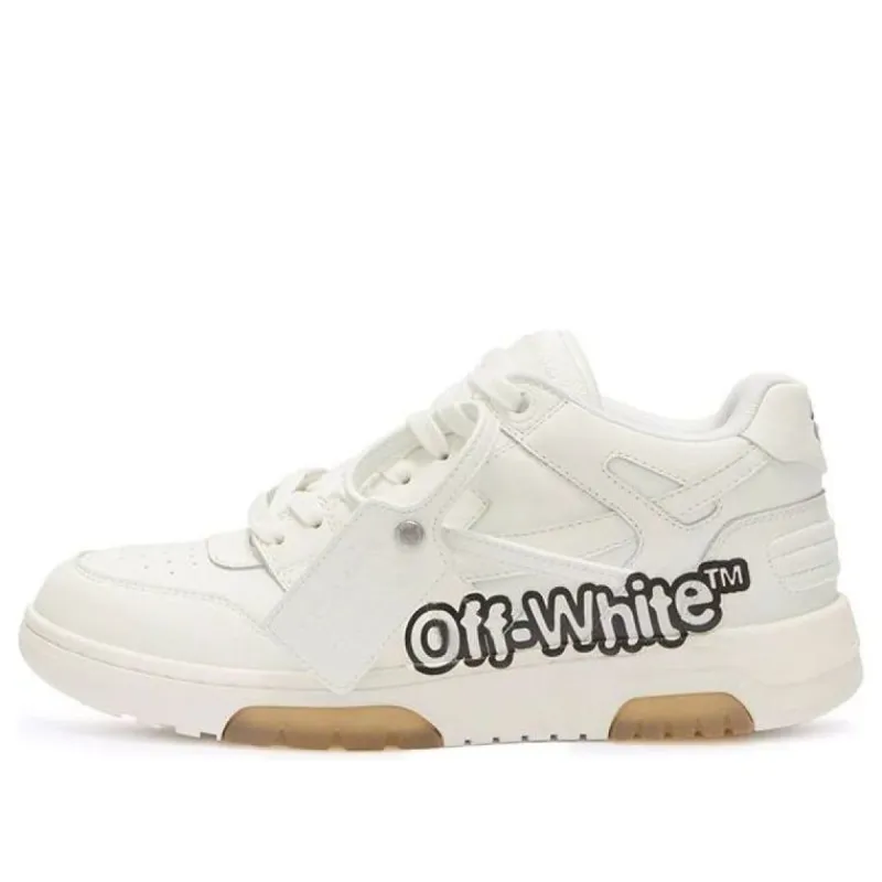(WMNS) Off-White Out Of Office Low-Top Sneaker 'White Black' OWIA259S22LEA0060110 sold by KicksCrew