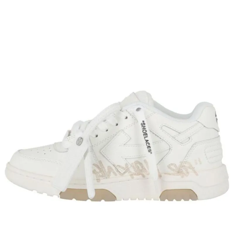 (WMNS) Off-White Out Of Office Low-Top Sneaker 'White Beige' OWIA259S22LEA0050176 sold by KicksCrew