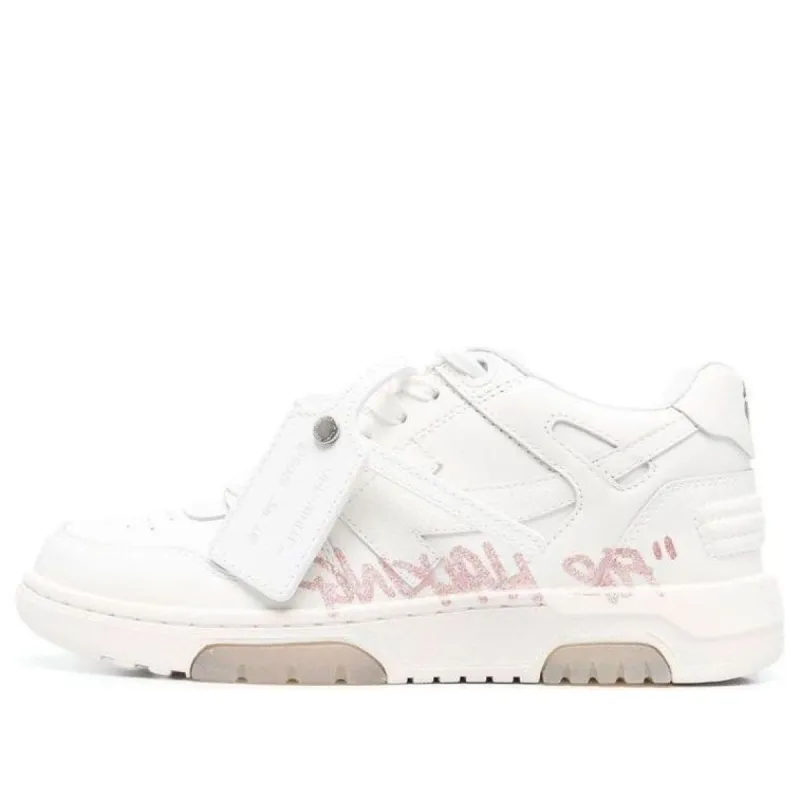 (WMNS) Off-White Out Of Office Low-Top For Walking Sneaker 'White Pink' OWIA259S22LEA0050121 sold by KicksCrew