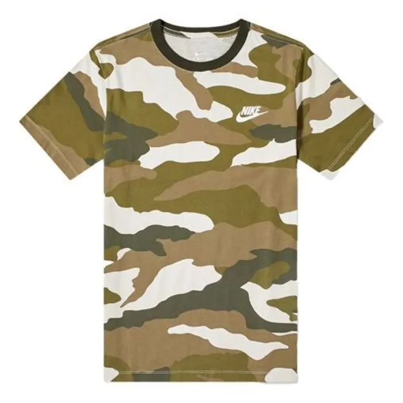 Nike Casual Camouflage Short Sleeve Camouflage CK3003-072 sold by KicksCrew