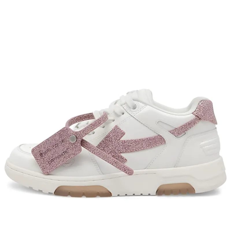 (WMNS) Off-White Out Of Office Low-Top Sneaker 'Pink White' OWIA259S22LEA0040130 sold by KicksCrew