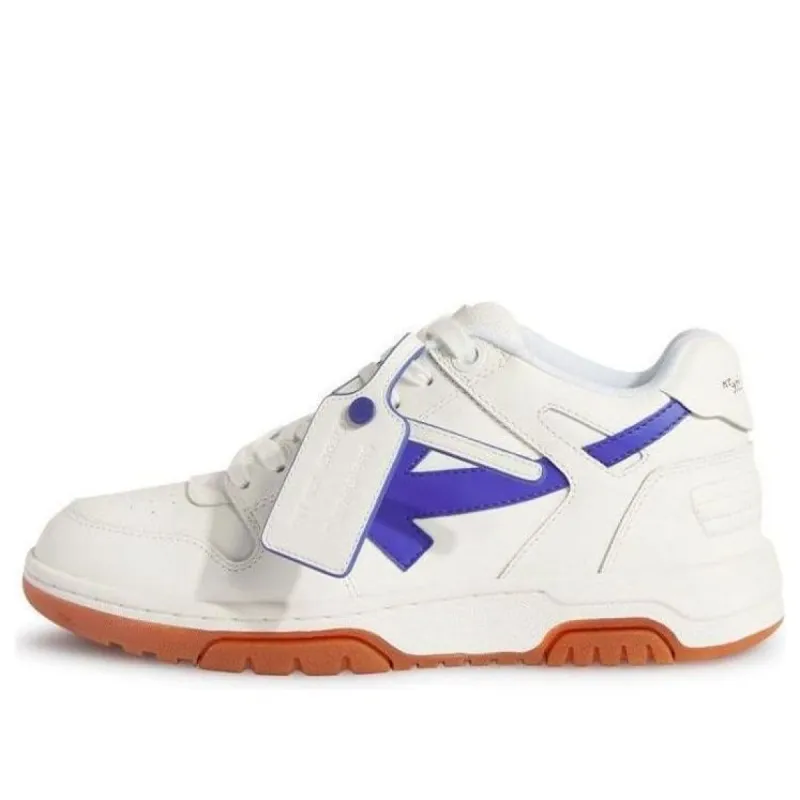 (WMNS) Off-White Out Of Office Low-Top Sneaker 'White Blue Brown' OWIA259F23LEA0030169 sold by KicksCrew