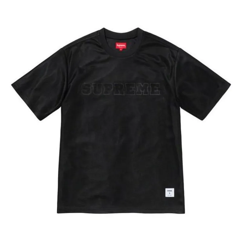Supreme SS20 Week 17 Dazzle Mesh SS Top Logo Tee SUP-SS20-726 sold by KicksCrew