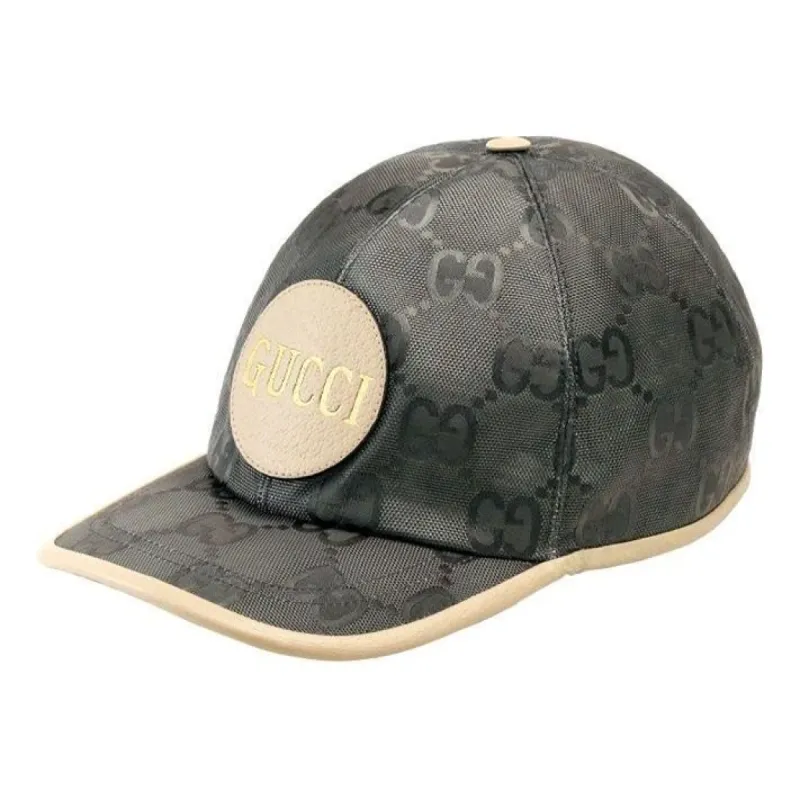 Gucci GG Denim Baseball Hat 'Black Grey' 656206-3HAF8-1060