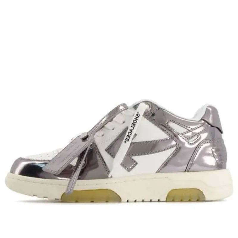 (WMNS) Off-White Out Of Office Mirror Sneaker 'Silver White' OWIA259F22LEA0060172 sold by KicksCrew