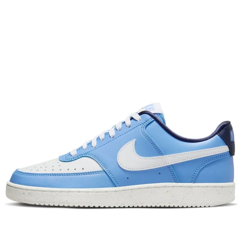 (WMNS) Nike Court Vision Low Next Nature 'Valor Blue White' FJ2767-400 sold by KicksCrew