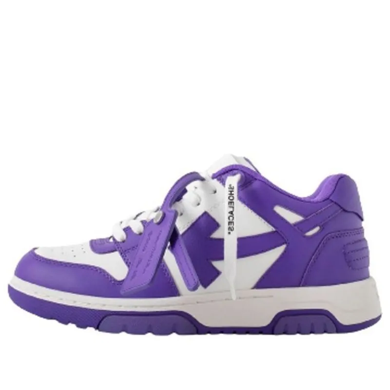 (WMNS) Off-White Out Of Office Low-Top Sneaker 'Purple White' OWIA259F22LEA0010137 sold by KicksCrew