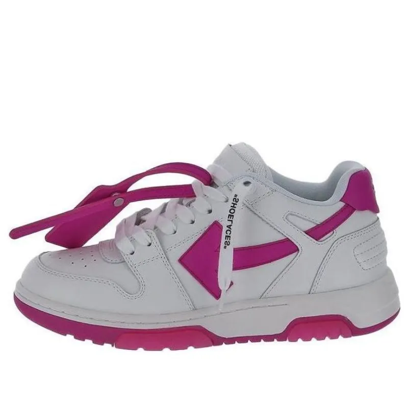 (WMNS) Off-White Out Of Office Calf Leather 'White Purple' OWIA259F22LEA0010132 sold by KicksCrew