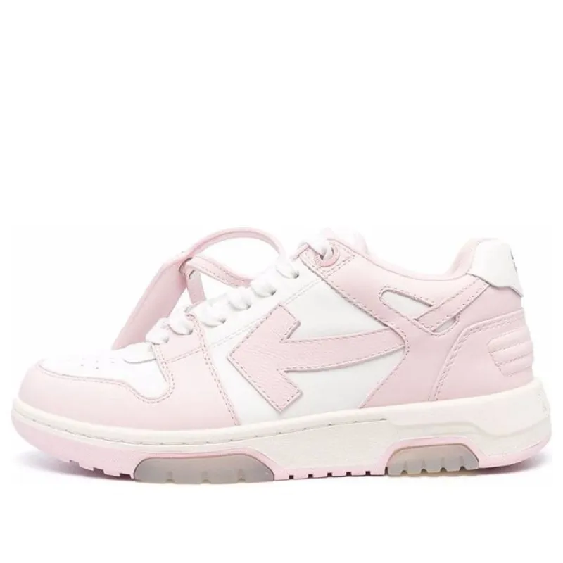(WMNS) Off-White Out Of Office Low-Top Sneaker 'Pink White' OWIA259F21LEA0013001 sold by KicksCrew