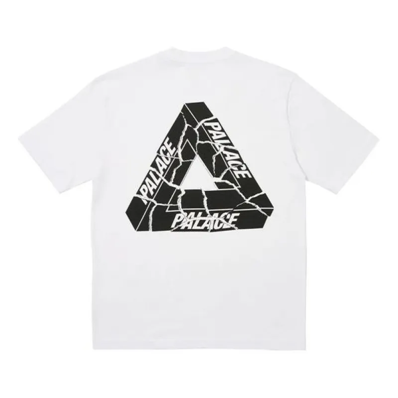 KicksCrew Palace Jungle Camo Tri-Ferg T-Shirt 'White