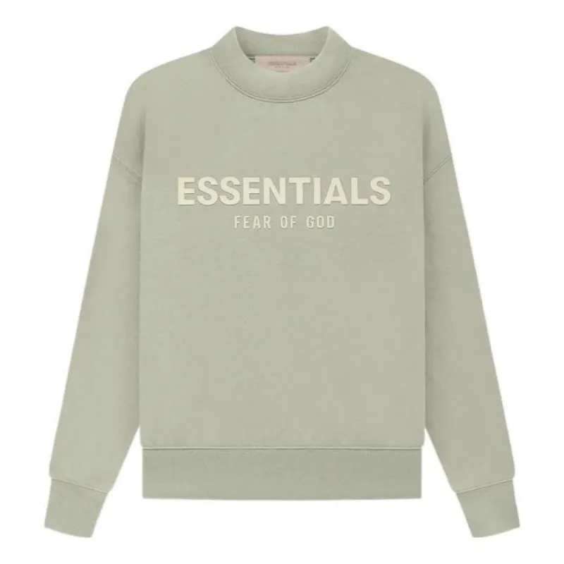 Fear of God Essentials SS22 Crewneck Sweatshirt 'Sea Foam' FOG-SS22-205 sold by KicksCrew