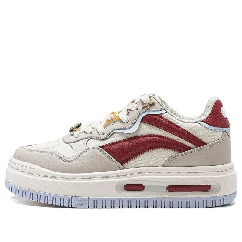 (WMNS) Li-Ning Future C1 'Beige Red' AGCT500-5 sold by KicksCrew