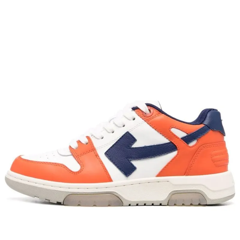 (WMNS) Off-White Out Of Office Low-Tops 'White Orange Navy' OWIA259F21LEA0010120 sold by KicksCrew