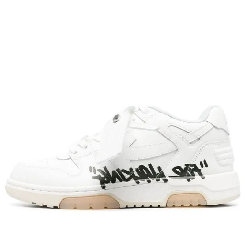 (WMNS) Off-White Out Of Office Low "For Walking" Sneaker 'White Black' OWIA259C99LEA0040110 sold by KicksCrew